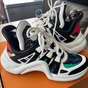Louis Vuitton Archlight MultiColor Sneakers Size EU 40.5/US 10.5 Women Authentic